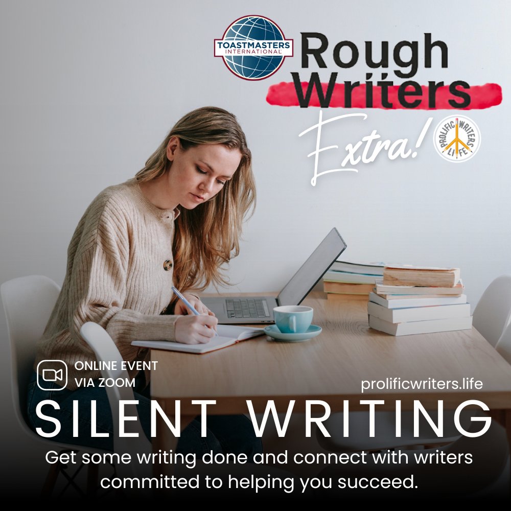 prowriterslife's tweet photo. Rough Writers Extra
sign up: https://t.co/dlQSzWAqJR
#amwriting #author #authorcommunity #authorlife #authorpreneur #ProlificWritersLife #writerslife #writinggoals #writing #writingcommunity #writinggroup #writinginspiration #writinglife #writingtips https://t.co/ewa5jmvNwB