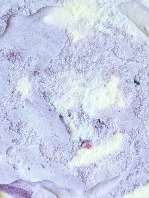 somethings_awry's tweet photo. Blueberry basil goat cheese ice cream https://t.co/USDK4iMRp1