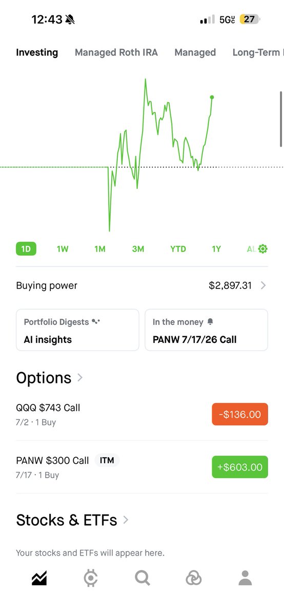Harnanak00's tweet photo. $PANW favorite ticker right now https://t.co/K2UrR9DG5j