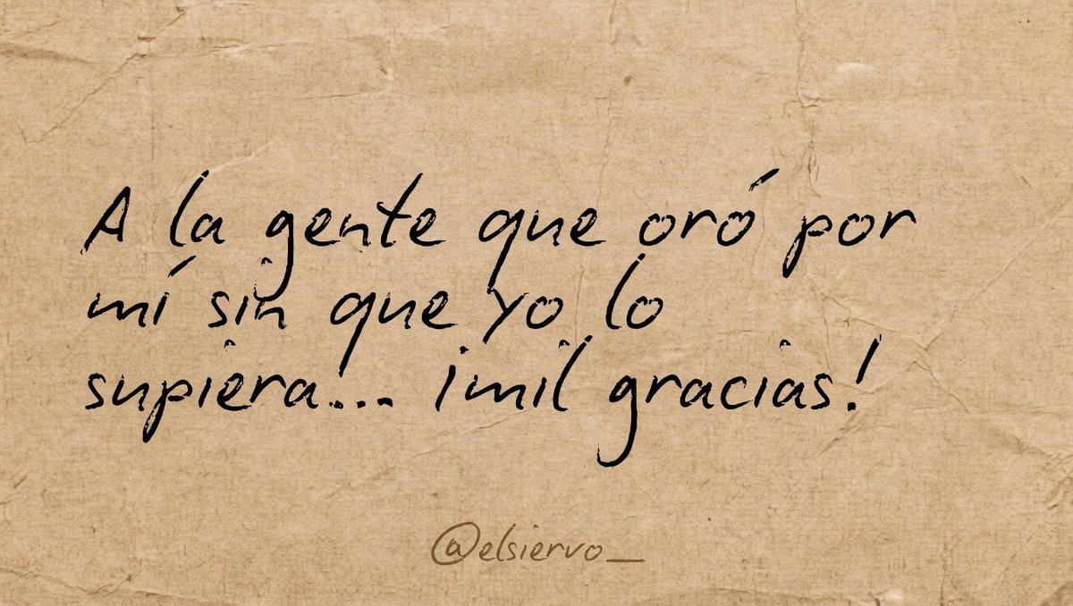 elsiervo__'s tweet photo. ¡Mil gracias! https://t.co/Be2SPD91Oq