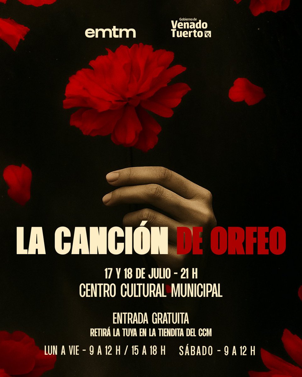 teatromusicalvt's tweet photo. La Canción de orfeo🌹🐍 https://t.co/fvRPwvsNyE