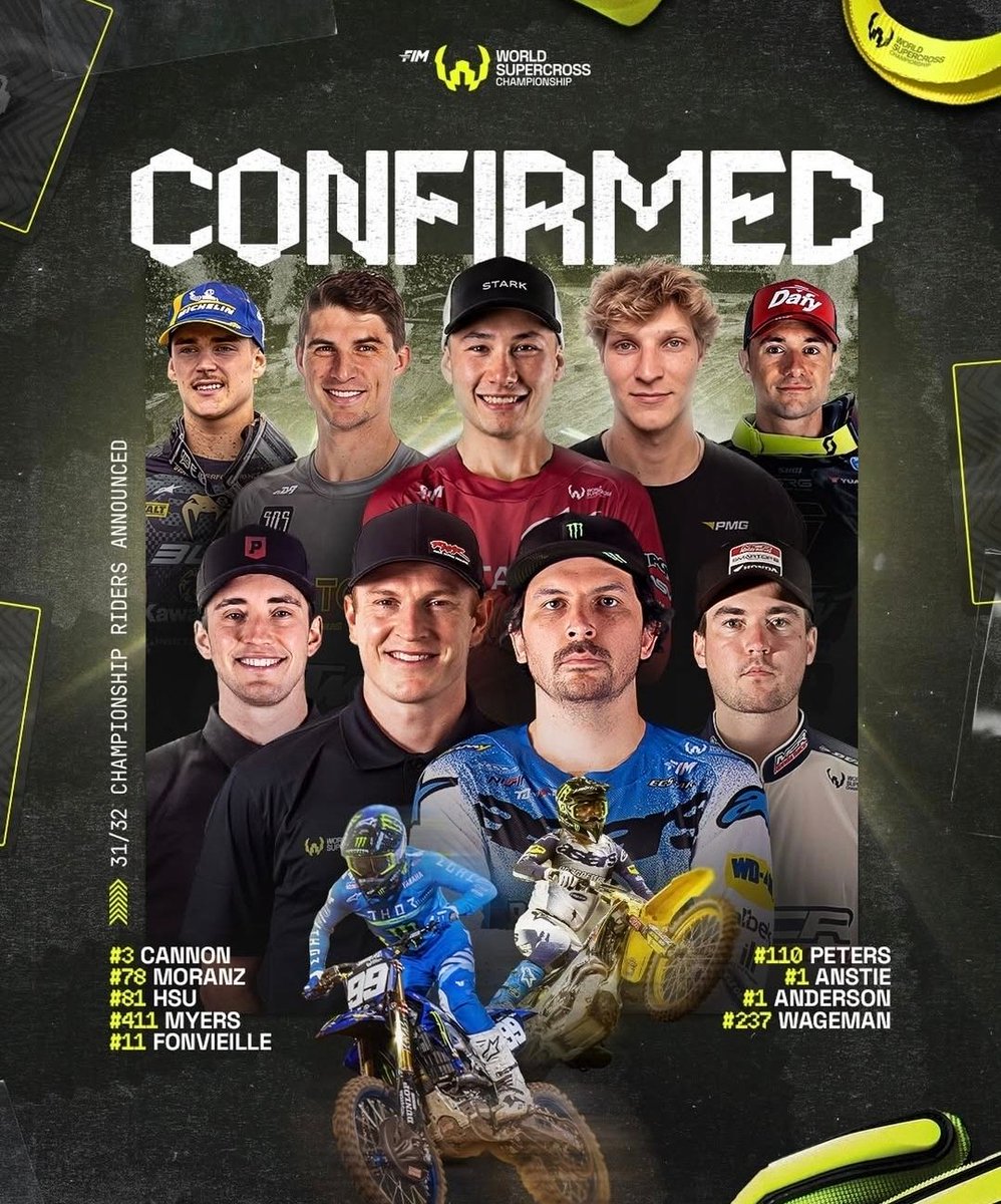 MXGRyan's tweet photo. WSX seats are being shifted and filled! 

Tons of great racers! 🏁 https://t.co/Ozz9JAeB56