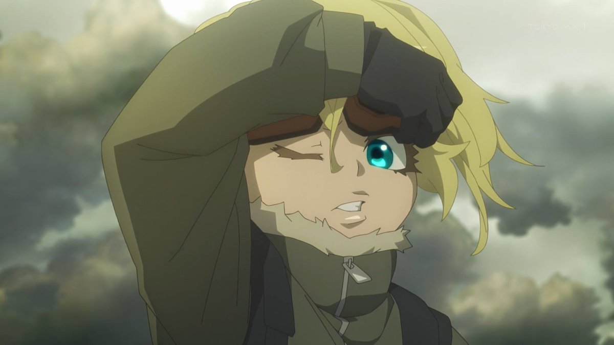 ___tomo___'s tweet photo. 本日のアニメお気に入りシーン④
#幼女戦記 #youjosenki https://t.co/13X4yOCZ43