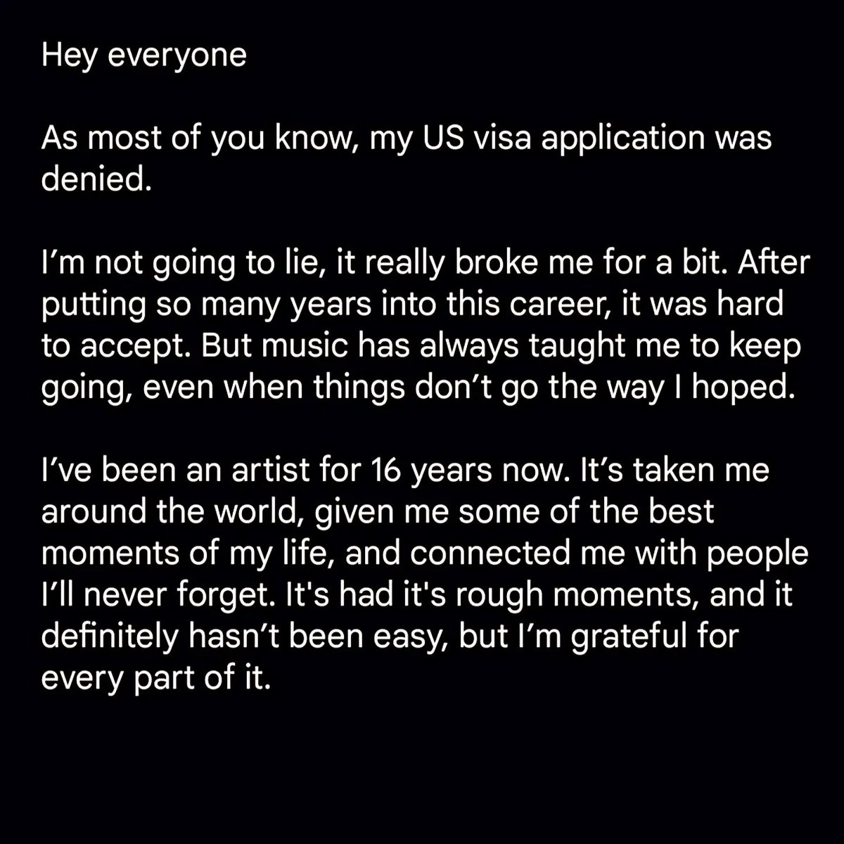 bossmanakirah's tweet photo. IM RE APPLYING FOR MY USA VISA AND I WOULD REALLY APPRECIATE ANY HELP YOU CAN PROVIDE AS IT COST A LOT OF MONEY

THERE IS A GO FUND ME OR YOU CAN BUY DUBS DIRECTLY FROM ME.

THANKS EVERYONE FOR THE SUPPORT https://t.co/GNXRn26GAi