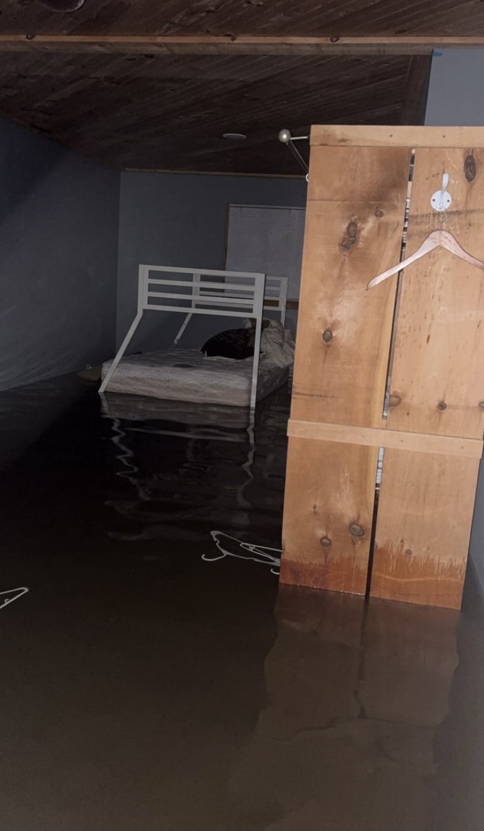 Ecoclean_Corp's tweet photo. Here is some photos of a basement that flooded in Crystal Beach that we are just starting to remediate. We will update the after photos shortly. When floodwaters invade your home or business, time is of the essence. Ecoclean Construction provides rapid-response flood services. https://t.co/LuWrSAjVE0