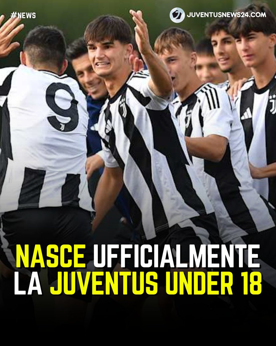 junews24com's tweet photo. NOVITA' IN CASA BIANCONERA ⚪️⚫️
💫 Dalla nascita della #JUVENTUS #UNDER18 ai ruoli di Claudio #Chiellini e Massimiliano #Scaglia nel settore giovanile, col supporto di Bellotto✅️💪 https://t.co/Gzea49Hb2r