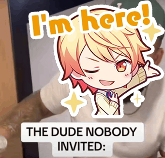 ruikasaloop's tweet photo. Can they make an actual "hello" stamp for tsukasa because this is how I feel whenever I use this stamp https://t.co/nsL4dMZfVC