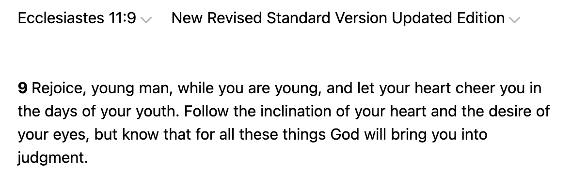 mercifuIl's tweet photo. So idk, I'm no bible scholar or anything but if Leviticus gets a sequel it should be called Ecclesiastes.

It's hopeful but there's still an undertone of "judgment" https://t.co/V6lMS7h1Em