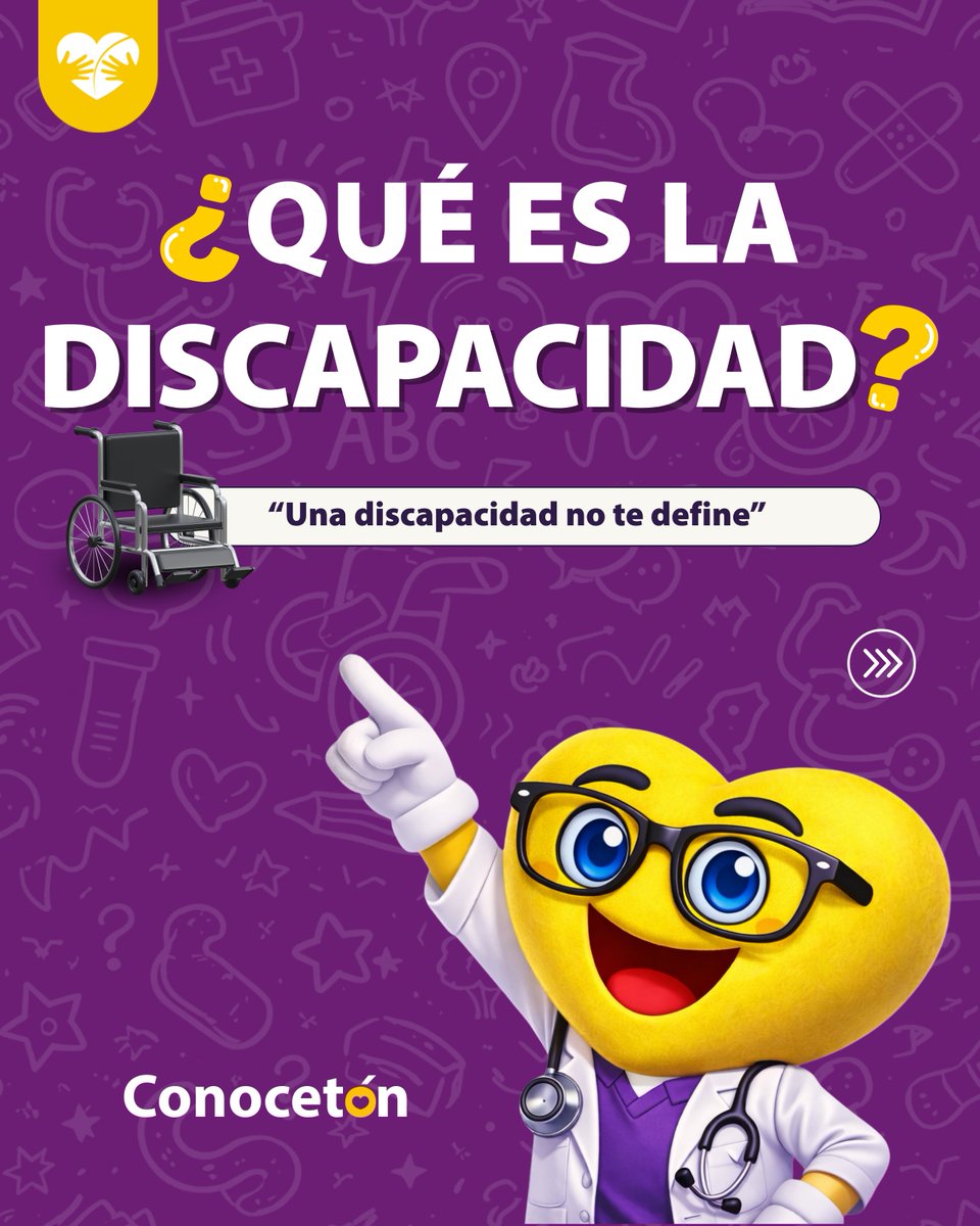CRITPuebla's tweet photo. La discapacidad no define a una persona; es una condición de vida que, junto con el entorno, puede representar retos o abrir oportunidades para una participación plena.

En este #Conocetón, te invitamos a informarte y construir una sociedad más empática e incluyente🌎✨ https://t.co/gEhqMVUOZK