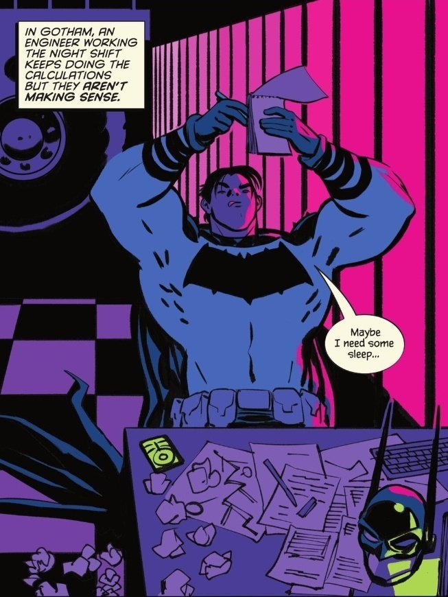 dcuworld's tweet photo. Scott Snyder says Absolute Batman is already planned till #50 and he doubts the book will end there but will be the end of a first Major Arc.

"We have it planned through #50, and that's not the end. It's just like, it's the end of the first big cycle, about Batman becoming who he needs to be, fighting Joker. So it's kind of like one giant first year in his life, you know?"

Via:(https://t.co/xY2oL8V62Z)
