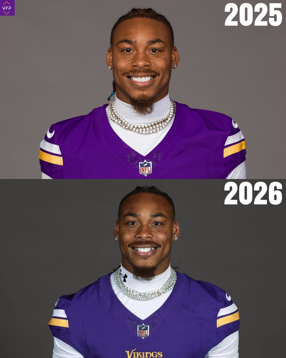 vikingzfanpage's tweet photo. Justin Jefferson is really going into year 7. 

📸: AP/NFL https://t.co/tYgA9rSNsf