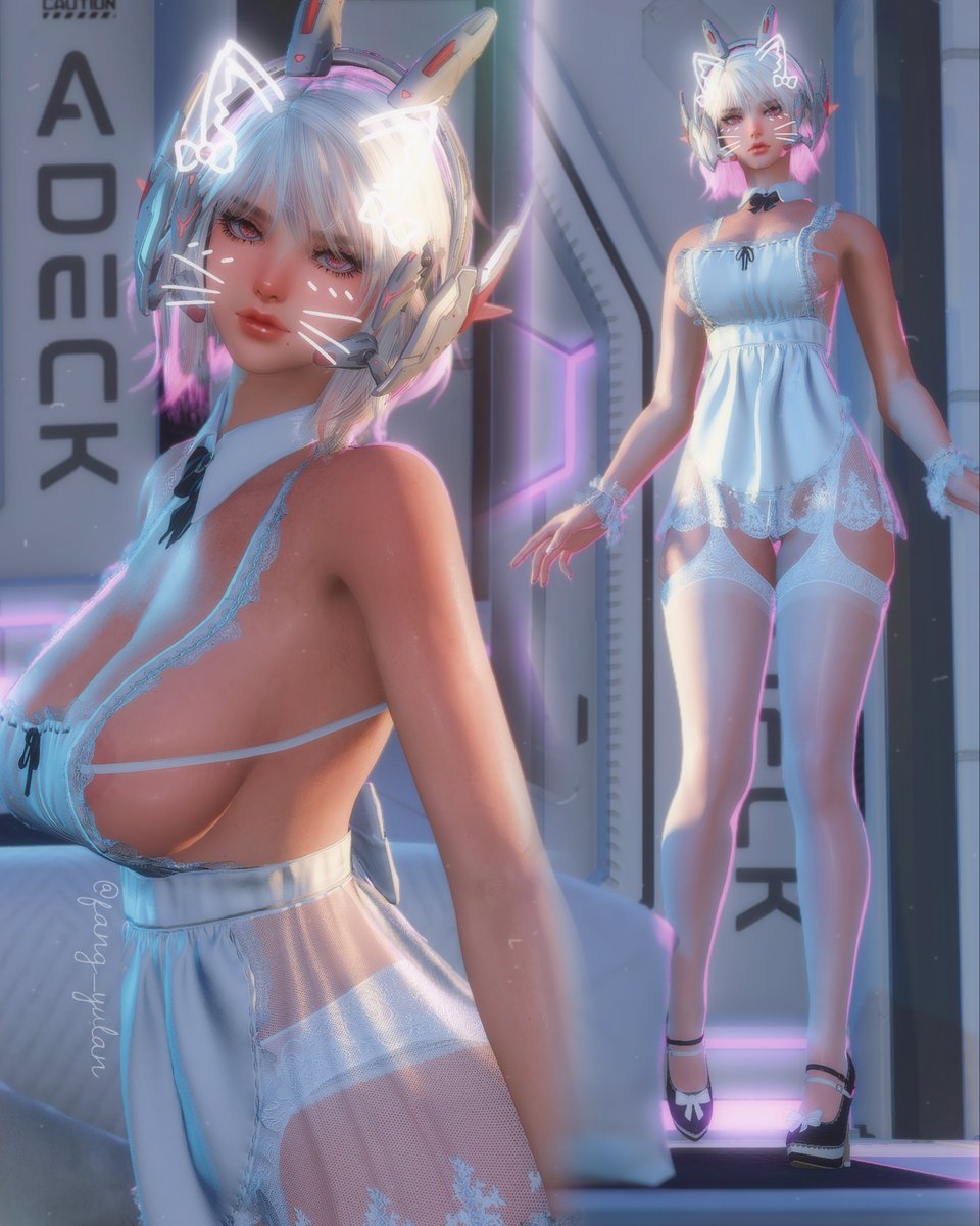 fang_yulan's tweet photo. Systems initialized. Cybermaid active. Upload your orders, Master?

<<Y/N>> https://t.co/t5dkTWiE3N