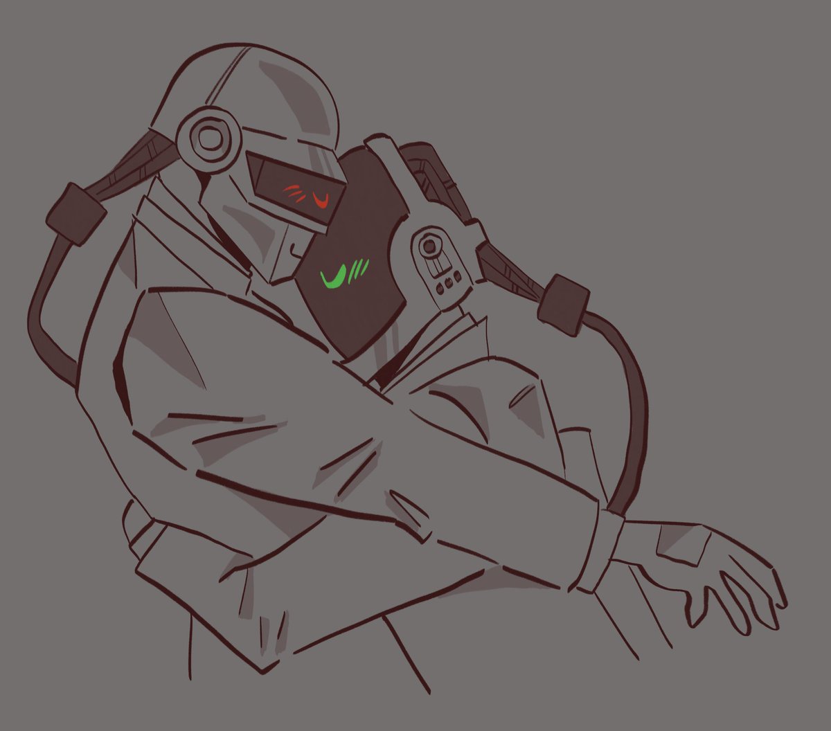 MENLOVER34's tweet photo. Been busy w art fight LOL #daftpunk #dapu #daftslash https://t.co/zAJiypy4Mb