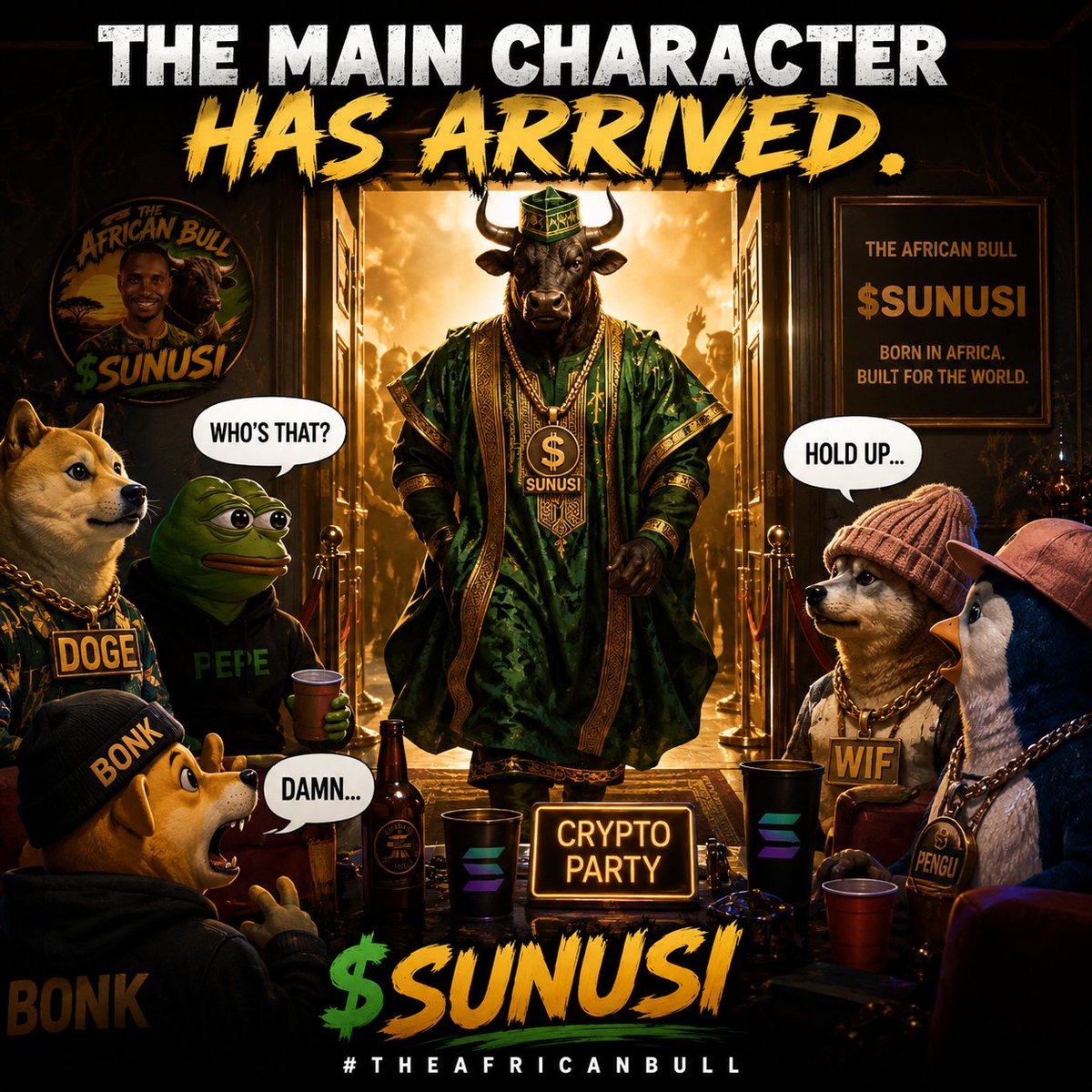 code_ruky's tweet photo. @theafricanbulll Here is my entry 

WA: BH8gVxbUW4P8voUwpvTVeHTXyU6aP3Mtjtq9LfL63FPp

Tagging: @safiyyaaliyu86 , @Maipata_ &amp; @Prince_of_web3 .

$SUNUSI 

#TheAfricanBull https://t.co/JkrTIGRiRC