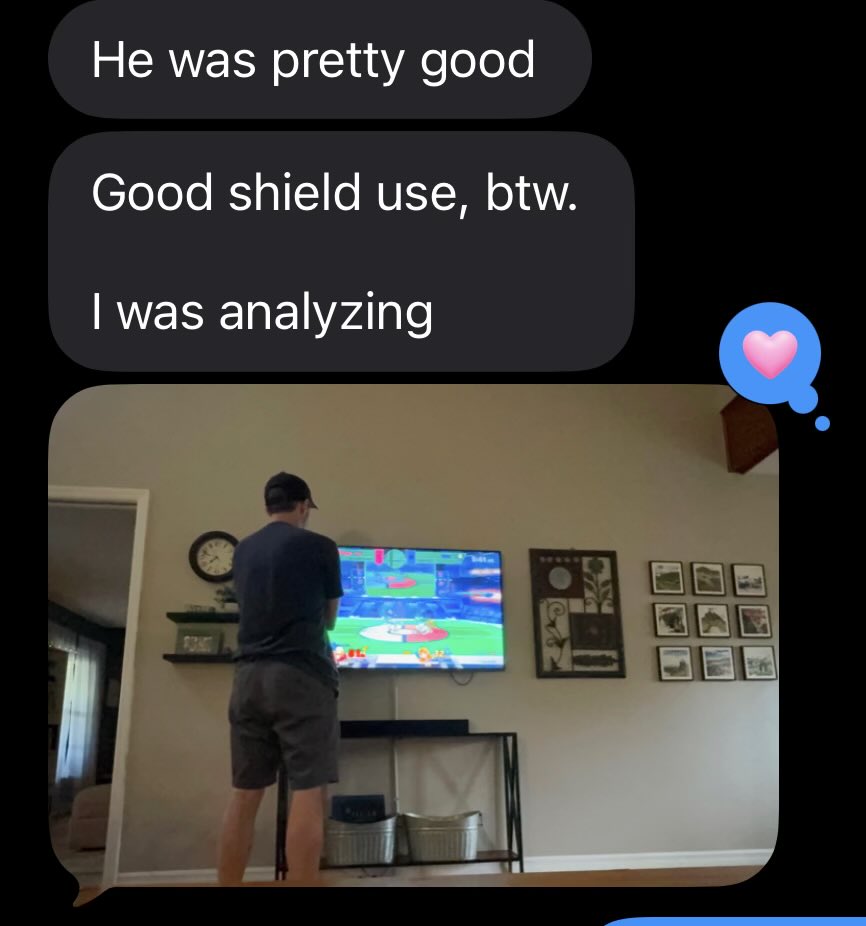 treyzelda's tweet photo. my dad watching me on stream like it’s the steelers ❤️ https://t.co/ILjdUSWZC3