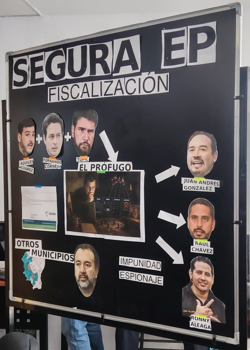 JAGonzalvear's tweet photo. Nuevamente, ADN monta un show en la Asamblea. Ahora hacen manualidades, cuando los ecuatorianos esperan respuestas y soluciones a los verdaderos problemas del país.

Siguen intentando desviar la atención con el caso de SEGURA EP, mientras todo el Ecuador sabe que buscan tapar el #CasoPorsche, que involucra a Industrial Molinera, perteneciente a la familia Noboa.

Además, vuelven a cambiar el delito del que me acusan: primero fue espionaje; ahora hablan de asociación ilícita. La persecución política en mi contra continúa porque pretenden silenciar a quienes denunciamos los abusos del poder.

No lo lograrán. Seguiré firme, representando la voz de los ecuatorianos que decimos: #EsteGobiernoNoMeRepresenta.

#NosGobiernanDelincuentes
#ElMomentoEsAhora
