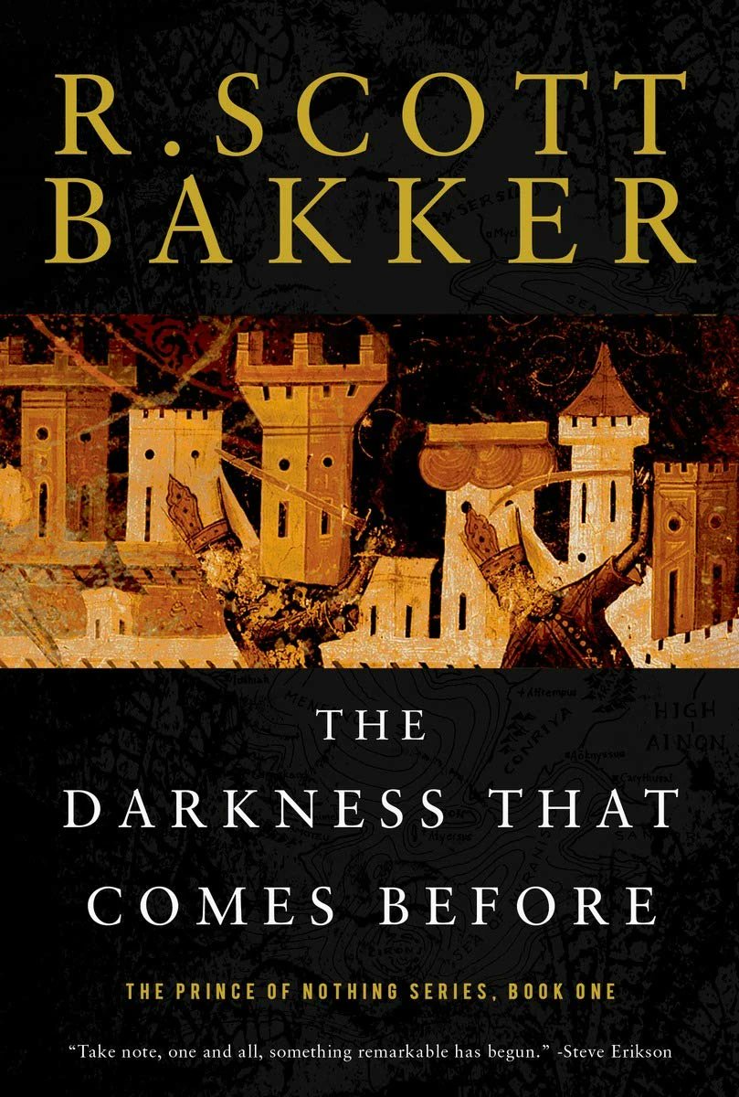 Cris_Uther's tweet photo. "No se pueden levantar muros contra lo que se ha olvidado"

Oscuro, incomodo, y misogino como pocos. Asi y todo Scott Bakker creo un universo Grimdark tremendo.

Una construcción político-religiosa top, dialogos sobresalientes, y un pj como Kellhus totalmente desconcertante. https://t.co/h8vh1pcZuL