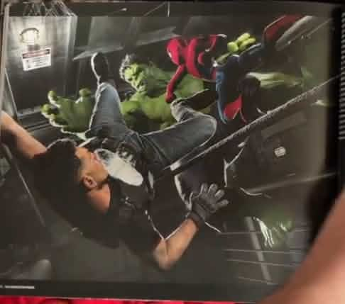 BuiltFromSmash's tweet photo. Official concept art featuring a titanic battle between Spider-Man and Punisher vs The Hulk !

"Punisher eventually becomes entangled in Spider-Man and Hulk’s battle, not because he’s hunting either of them, but because his own mission collides with theirs"  

(via :@AIPTcomics) https://t.co/d4lcz4iSOO