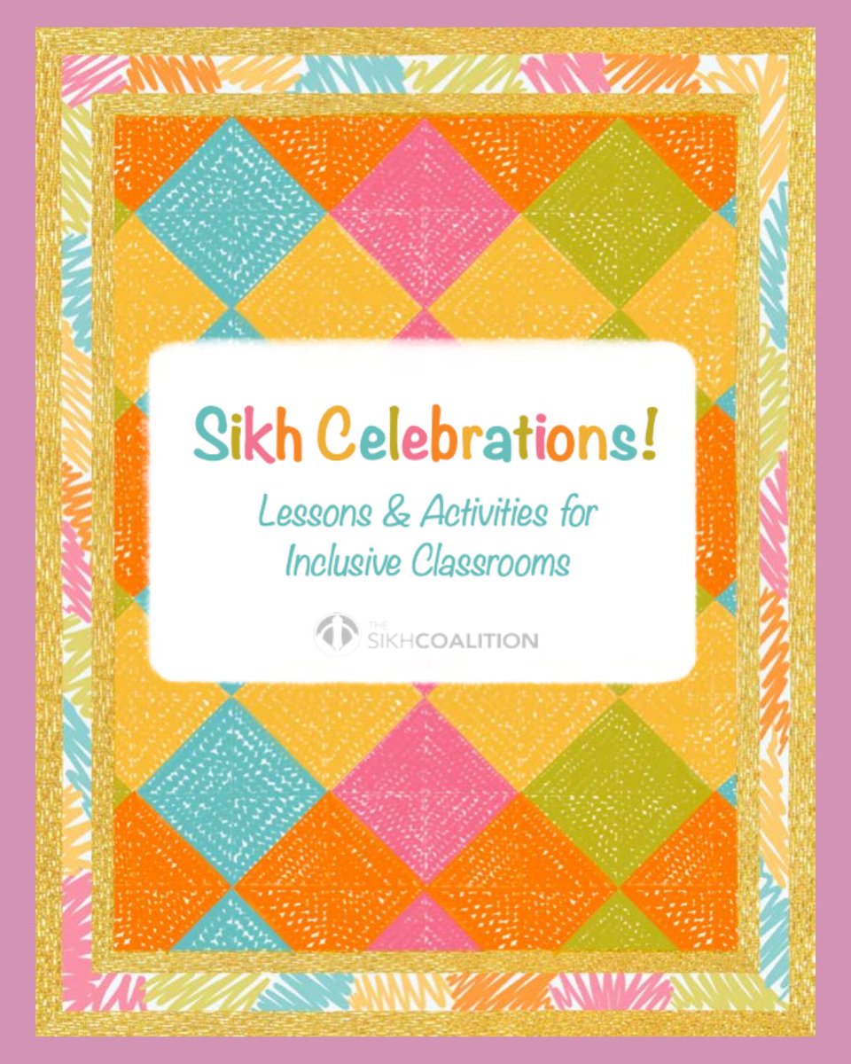 sikh_coalition's tweet photo. As students prepare for the upcoming school year, we are excited to share the Sikh Celebrations toolkit! Share this resource with teachers and school staff to help support inclusive classroom learning --> https://t.co/lKhMsI6BMS https://t.co/4guKMQCRz0