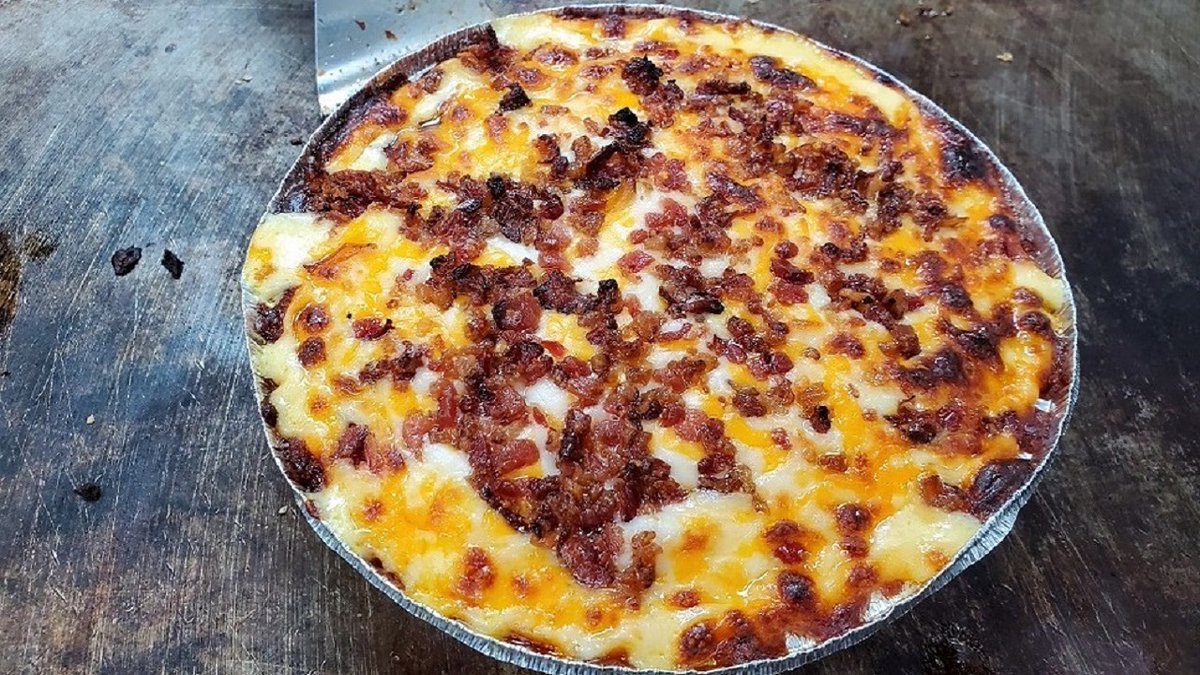 CurlysFoodInPA's tweet photo. We have 13 different kinds of #MacNCheeses!

Plain $12.63
Stewed Tomatoes $13.71
Jalapeno $12.94
Steak $16.87
#Bacon $16.66
#ShrimpScampi $17.54
#BuffaloChicken $16.40
Buttery Mushroom $12.68
Bacon Jalapeño $16.66
Bacon Cheeseburger $17.54
Firecracker Shrimp $18.63

267-639-0787 https://t.co/KR1WnVMuh4