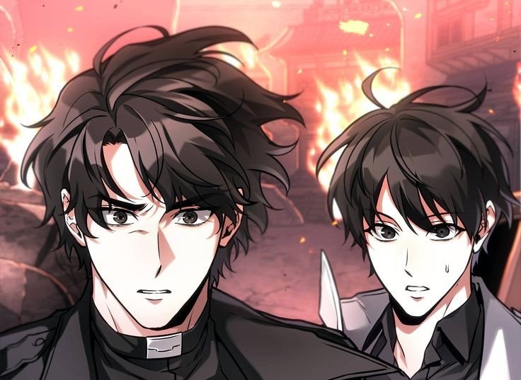 M1niseas's tweet photo. "Are they lovers?"

Worse. THEY'RE THE FUCKING DOOMED BLACK AND WHITE PAIR https://t.co/aG0FAXMCaZ