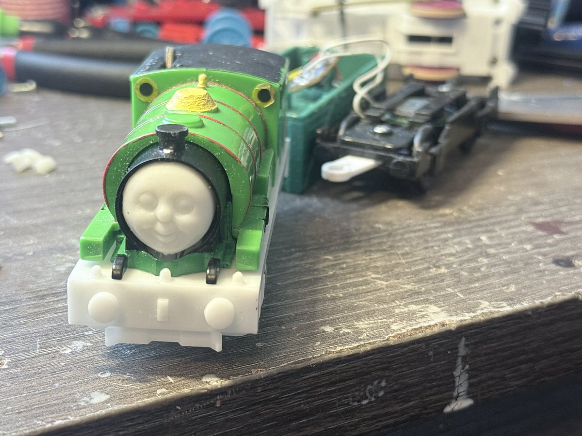 Benny5758395246's tweet photo. Flip face talking Percy prototype. What do you think?. https://t.co/KCOoKDnrlj