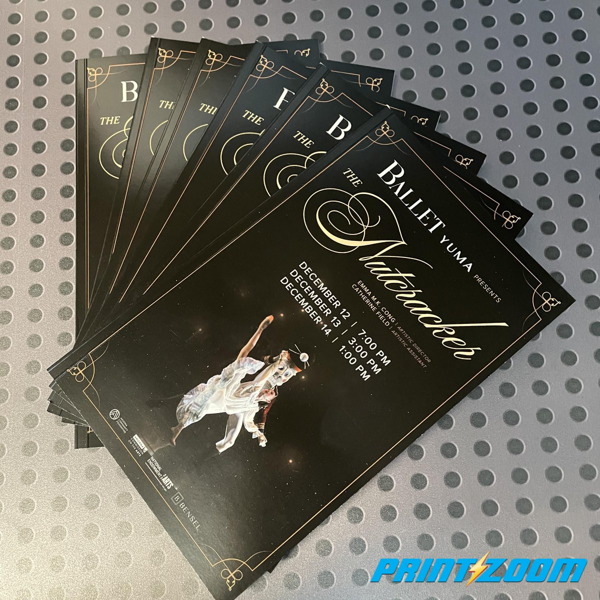 PrintInAFlash's tweet photo. 5.5x8.5 programs for Ballet Yuma—54 pages with a 100# gloss cover and vibrant interior pages for a polished look ✨
Thanks for trusting us with your programs!

Need programs for your next event? Let’s start!

 #CustomizedBooklets #printgoals #art #YumaAZ #PrintZoom #Printinaflash https://t.co/6IB7vbIUqU