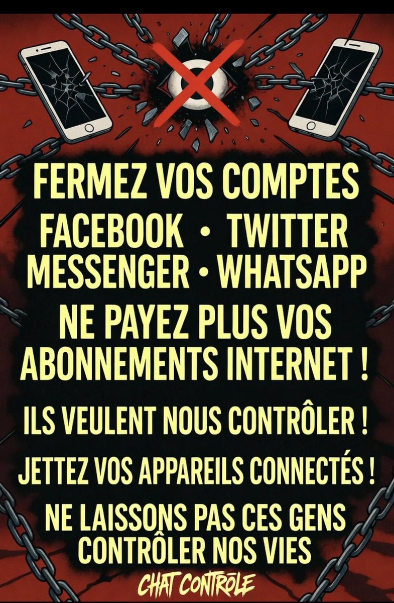 valmelusine's tweet photo. @nono2357 Faites TOURNER CA DOIT VENIR DE NOUS SANS APPAREIL PLU DE CONTROLE ! #CHATCONTROLE https://t.co/ttg9ibT9r7