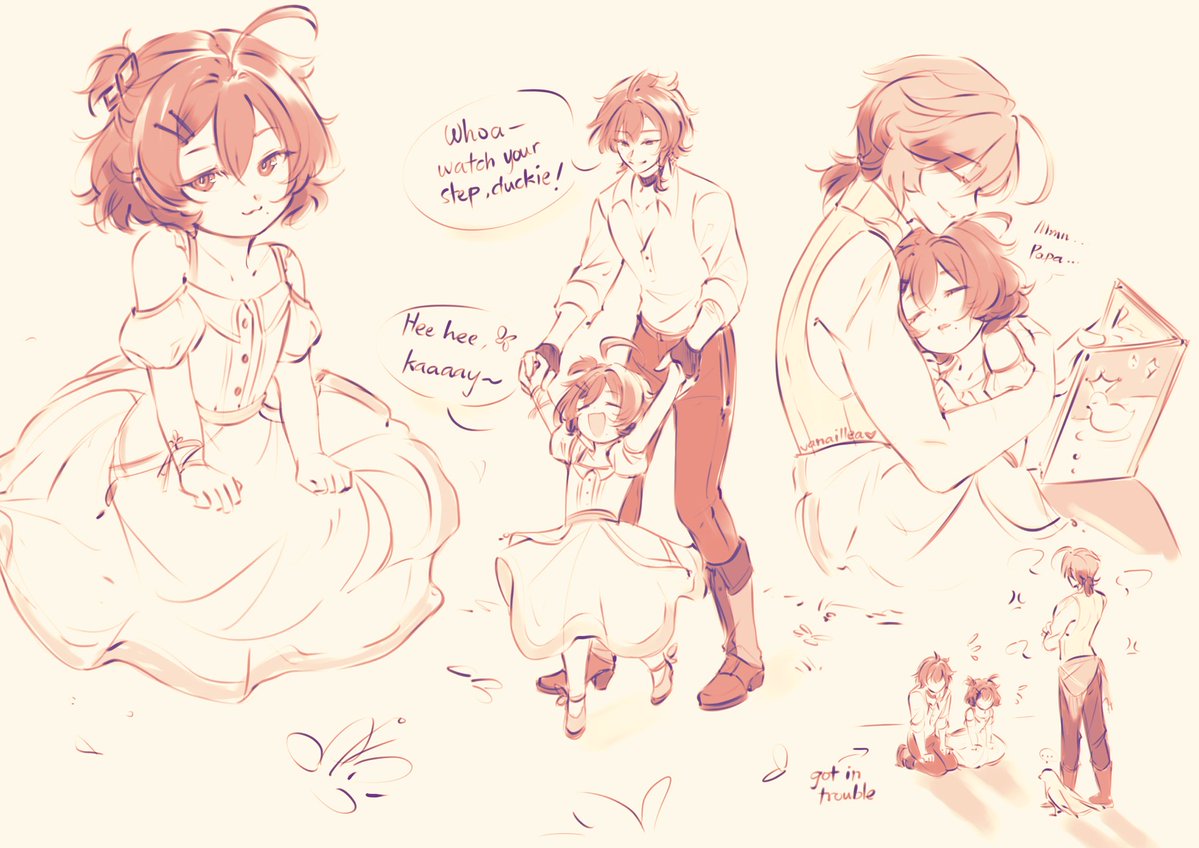 naninnai's tweet photo. [ genshin impact | illuhen ] winding down for tonight *throws bunbirb family into the wild* ✨🔥 #genshinimpact #illuhen #illuga #lohen https://t.co/rt5BMAxuh6