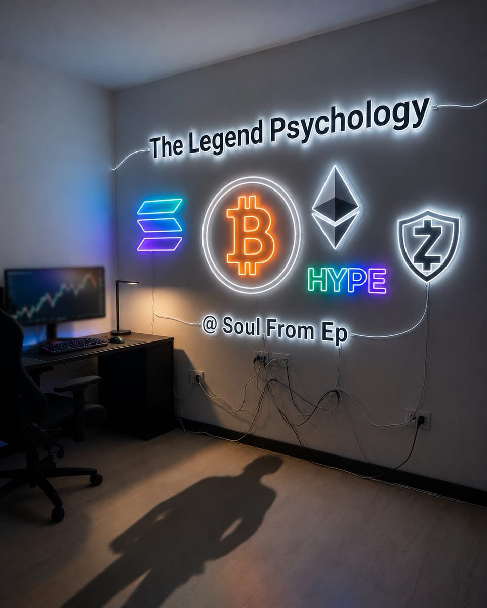 SoulFromEp's tweet photo. **Meme Coin Psychology 🧠**

A X page gets hyped.
They launch a new coin every week or month.
Big influencers promote it until you can't ignore it.

1.First, you scroll past it.
2.Then you watch.
That's where **FOMO** begins.

https://t.co/ls8RuvJqNH buy.
They dump.
You HODL... all the way to $zero. 

**Now ask yourself:**
**Are you in the 1% who understands the game, or the 99% providing the exit liquidity?**
#TheLegendPsychology #BTC #ETH #SOL #HYPE #ZEC