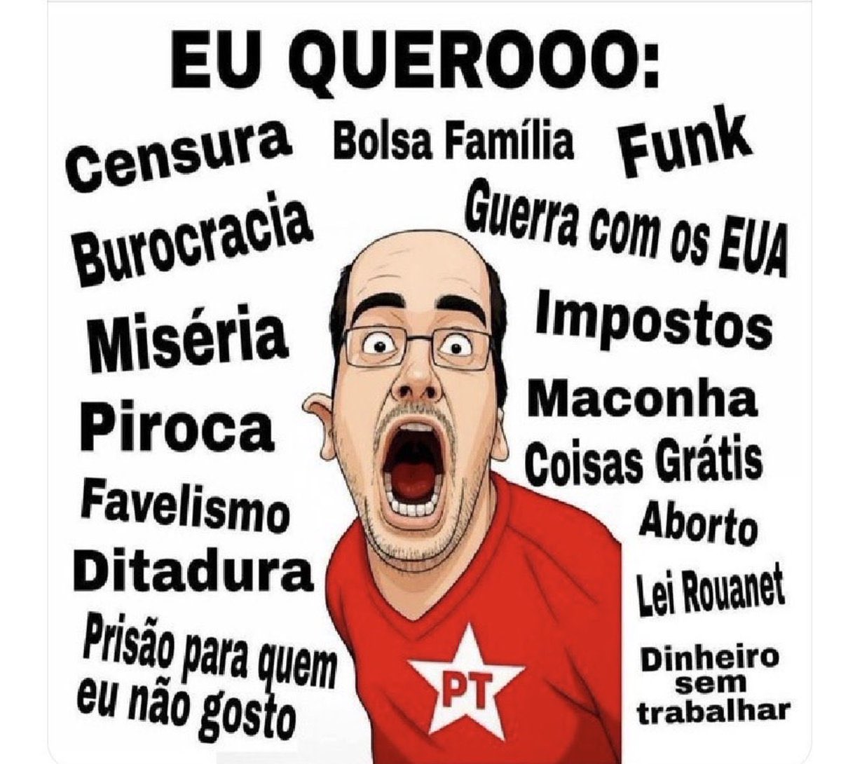 GeekLui's tweet photo. @KimKataguiri Petistas hoje https://t.co/cfz5HwluoF