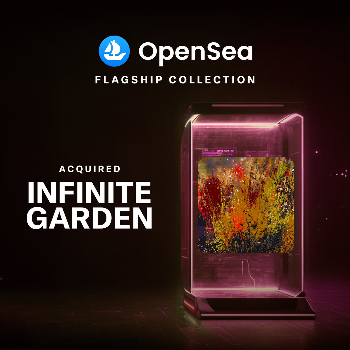 OpenSea tweet media