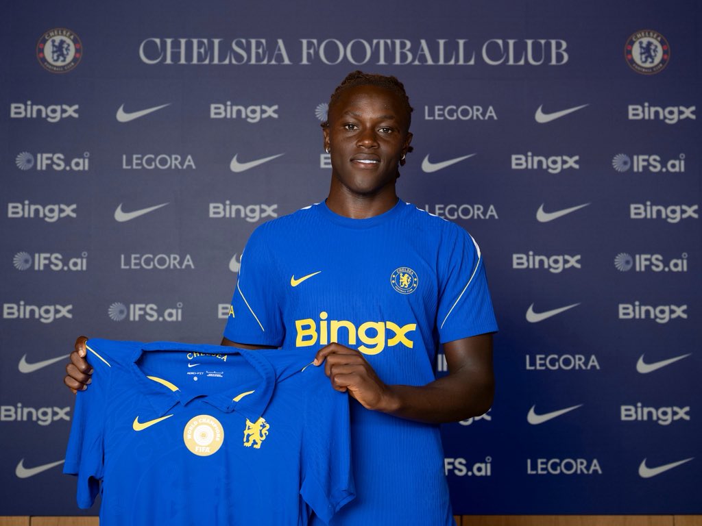 Lkris2024's tweet photo. 🚨: Geovany Quenda has joined Chelsea until 2034. 

Chelsea agreed a £40m deal to sign Quenda in March 2025, with the player staying at Sporting Lisbon for the 2025/26 season https://t.co/qXnVObnKAN