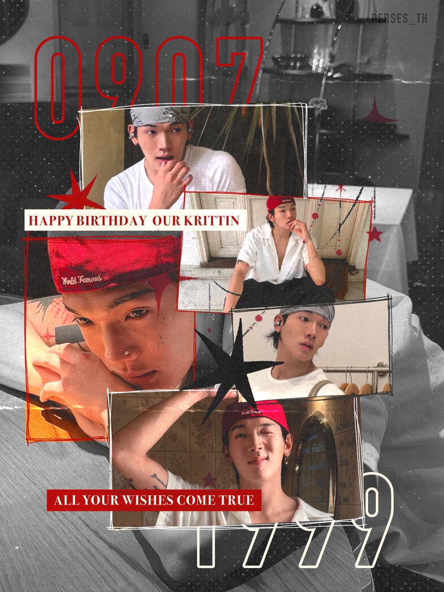 PERSESTH's tweet photo. 🦈 9 JUL 2026 | #happyKRITTINday

Happy 27th Birthday to KRITTIN 🎂

สุขสันต์วันเกิดกฤติน คนน่ารักที่พลังเต็มเปี่ยม ขอให้กฤตินมีความสุขมากๆ ได้กินของอร่อยบ่อยๆ และเอนจอยในทุกๆ วัน ขอบคุณที่ทำให้พีซเซสสนุกและมีเสียงหัวเราะเสมอนะคะ ❤️🖤

#KRITTIN_PERSES 
#PERSES_TH #PERSES https://t.co/kJ8SAqtieM