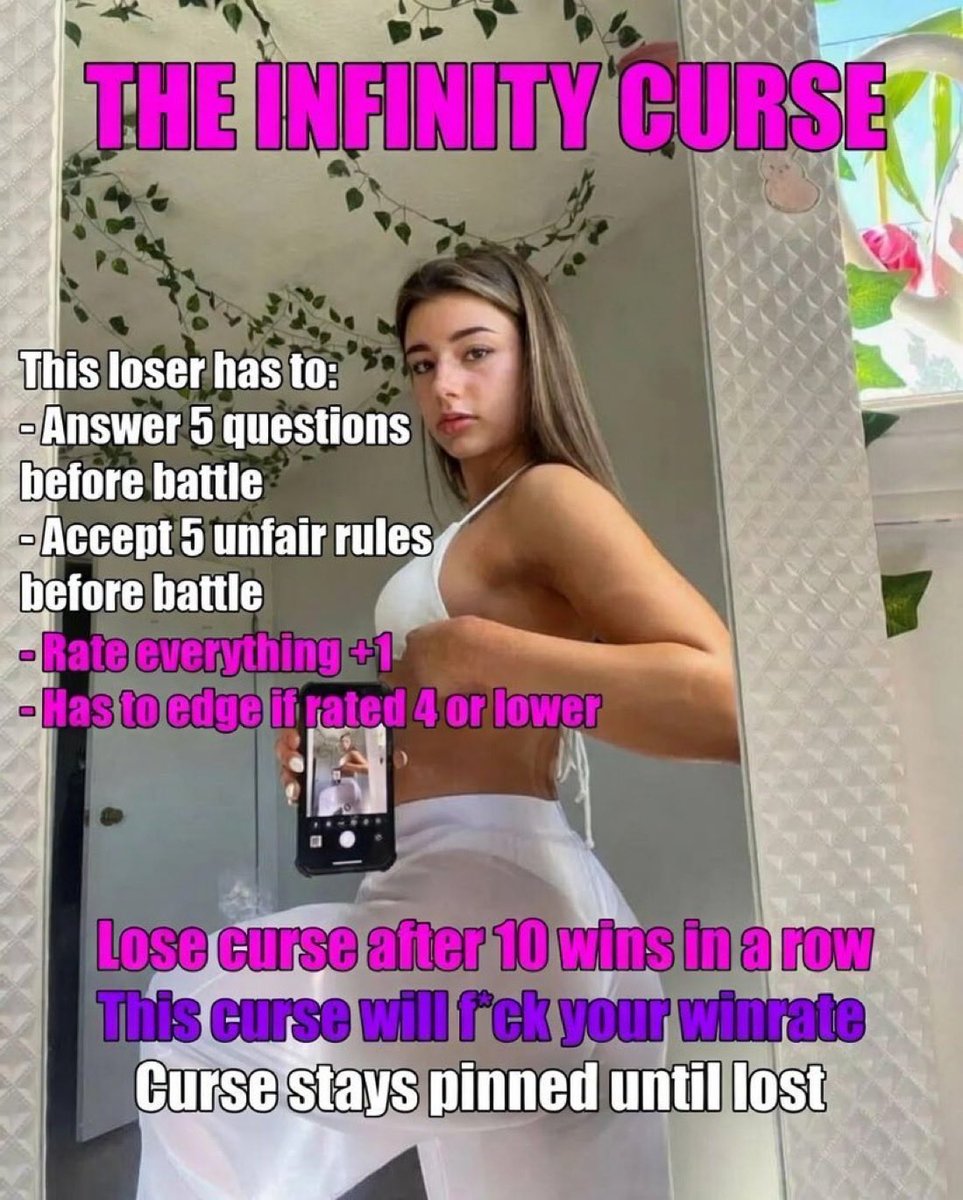BNWO_Battle's tweet photo. I want rid of this dumb curse… 

Which little sluts are going to be winfarmed for me to lose it?

Crawl to me and obey my every word

#wankbattle https://t.co/C5xUygdNWS