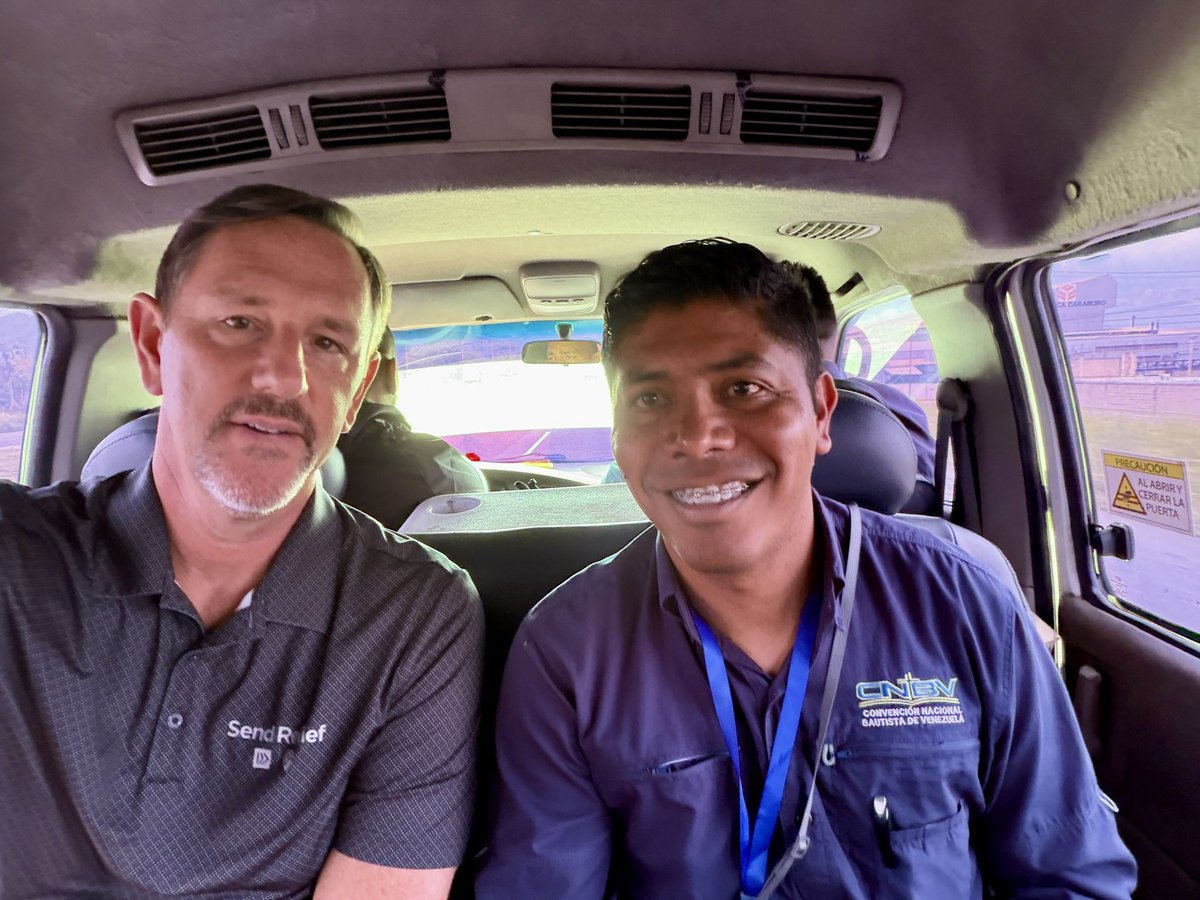 DrPaulChitwood's tweet photo. Just arrived in Venezuela to coordinate @sendrelief earthquake response with the Venezuelan Baptist Convention, trusted partners since @IMB_SBC helped launch their convention 75 years ago. 

Go to https://t.co/zp2f2Be7SO to join the effort. https://t.co/G90jOnWUP9