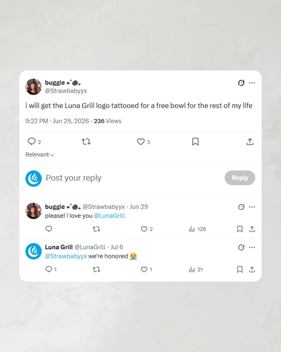 LunaGrill's tweet photo. Safe to say we've officially made it. 😭🩵 https://t.co/QoTSo6rdNo