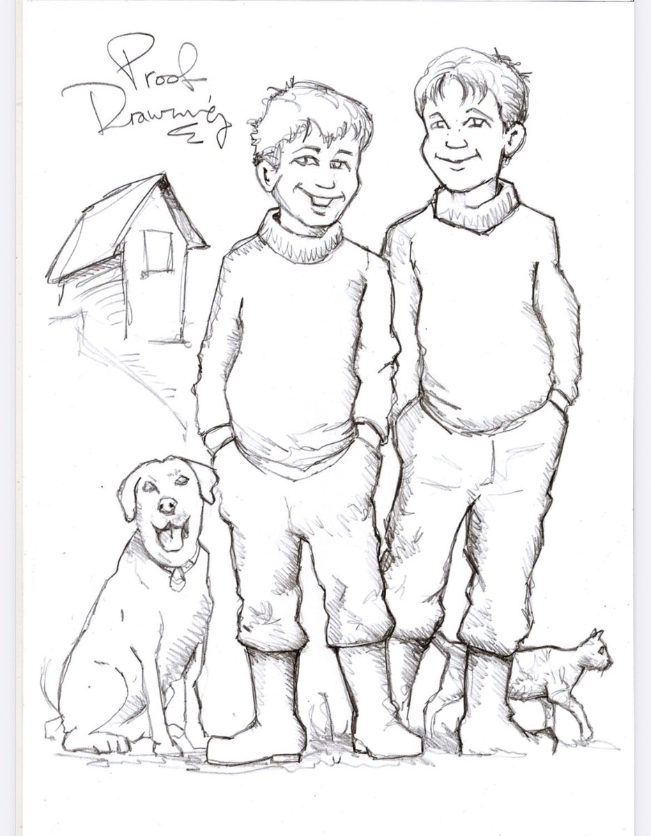 JackNAdambooks's tweet photo. It is with deep sadness that we hear of the loss of Pat Tracey. Pat was behind all of the ‘The Adventures of Jack and Adam’ and ‘Larry Right’ artwork since 2015, having drawn hundreds of images for both book series. He was truly blessed with talent. RIP Pat ❤️. https://t.co/JWSLYzkcG2