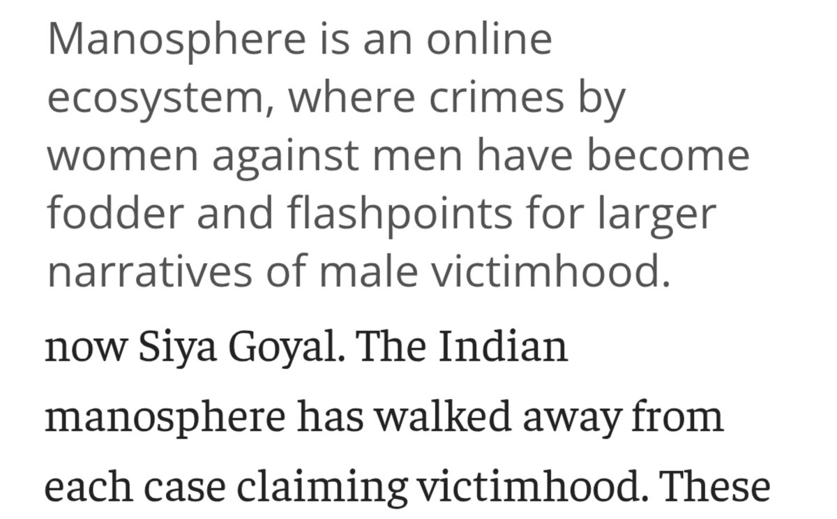 mujifren's tweet photo. "Increasing crime by women have allowed Men to claim victimhood"

Even when men are the victim the mainstream is worried if they are not "running away claiming victimhood"

Because for left liberals only certain section of people are allowed claim over victimhood https://t.co/FRVdrleOUL