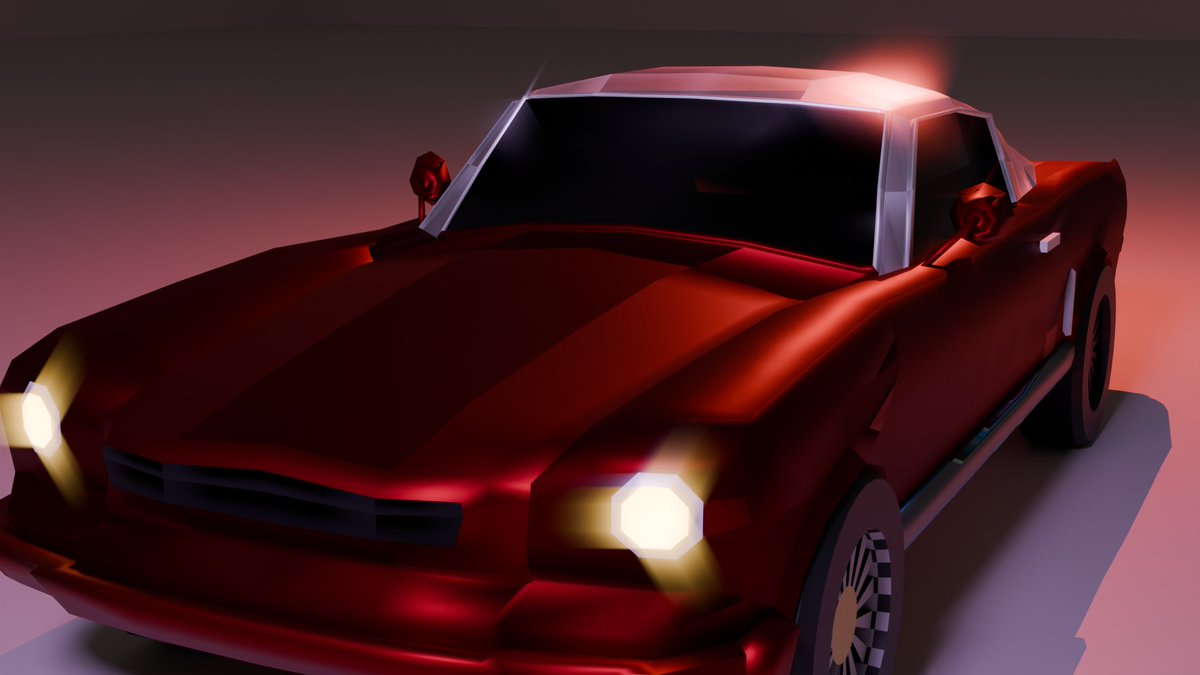 galij_'s tweet photo. Today on #LSPPDay37, I completed the low poly car by evening the sharp edges as well as adding extra objects. I finally added metallic as well as emissive materials to parts such as lights as well as the chassis itself.
@lftechnology
#60DaysOfLearning2026 #LearningWithLeapfrog https://t.co/QTW03QSjJU