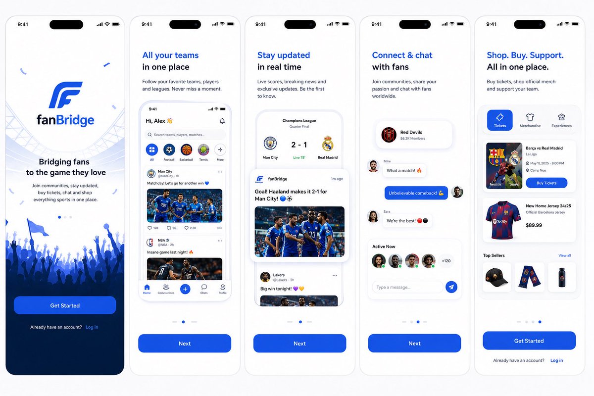 leadui's tweet photo. What’s the most unforgettable moment you’ve shared with another sports fan, whether in the stadium, online, or halfway across the world?

We believe fandom is about connection, not borders. 

That’s why we’re building fanBridge with @qvac 
#studiome https://t.co/DG4FVmmFGW