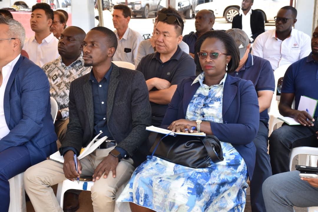 ubctvuganda's tweet photo. Earlier Today: Works and Transport Minister @HonByamukama has met road contractors to address delayed infrastructure projects, improve service delivery, and strengthen accountability following concerns over project delays and poor workmanship. 

#UBCUpdates https://t.co/I8xnaxDTI6