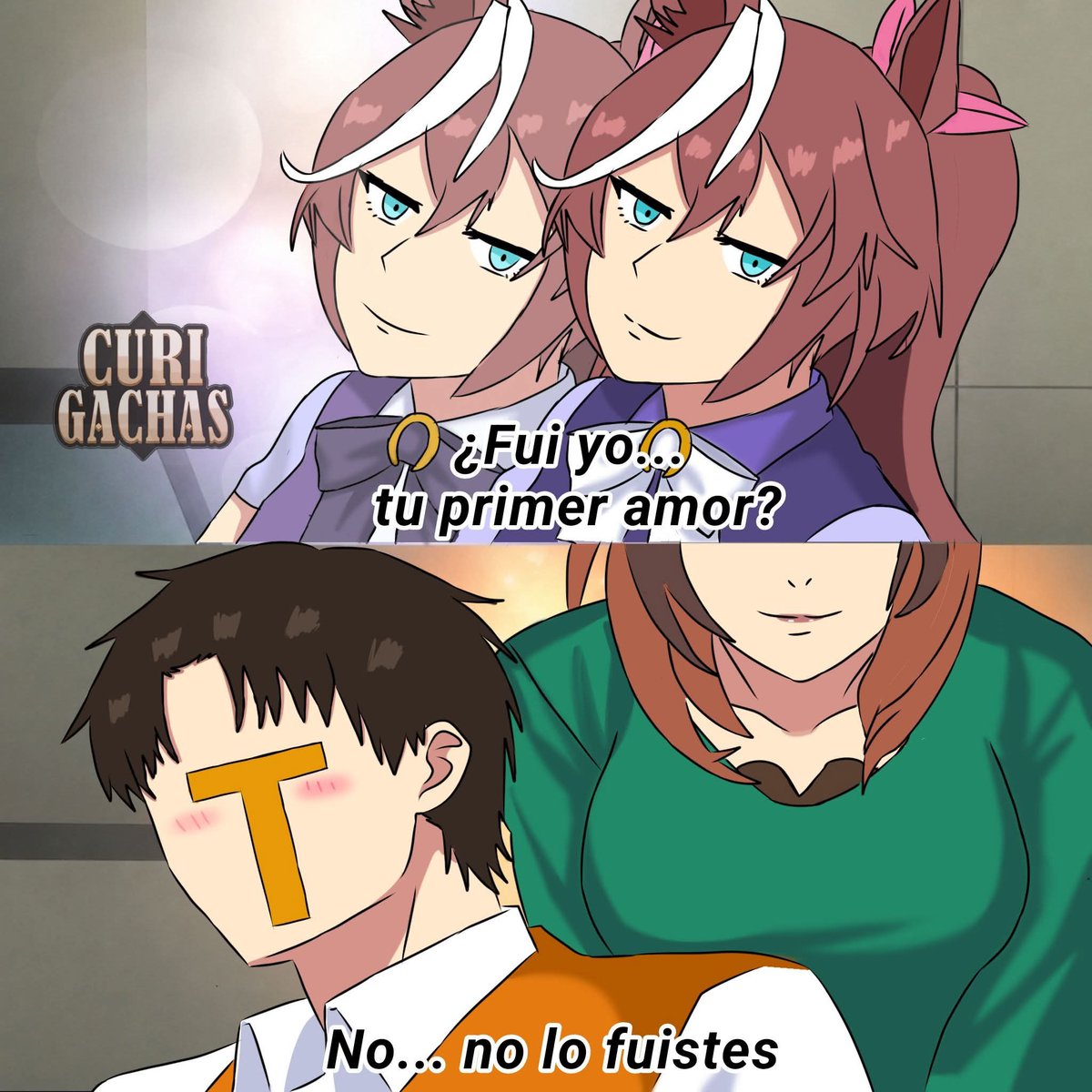 Curigachas's tweet photo. Tokai Teio preguntando por el pasado del trainer
#umamusume https://t.co/7t61GNIkaQ
