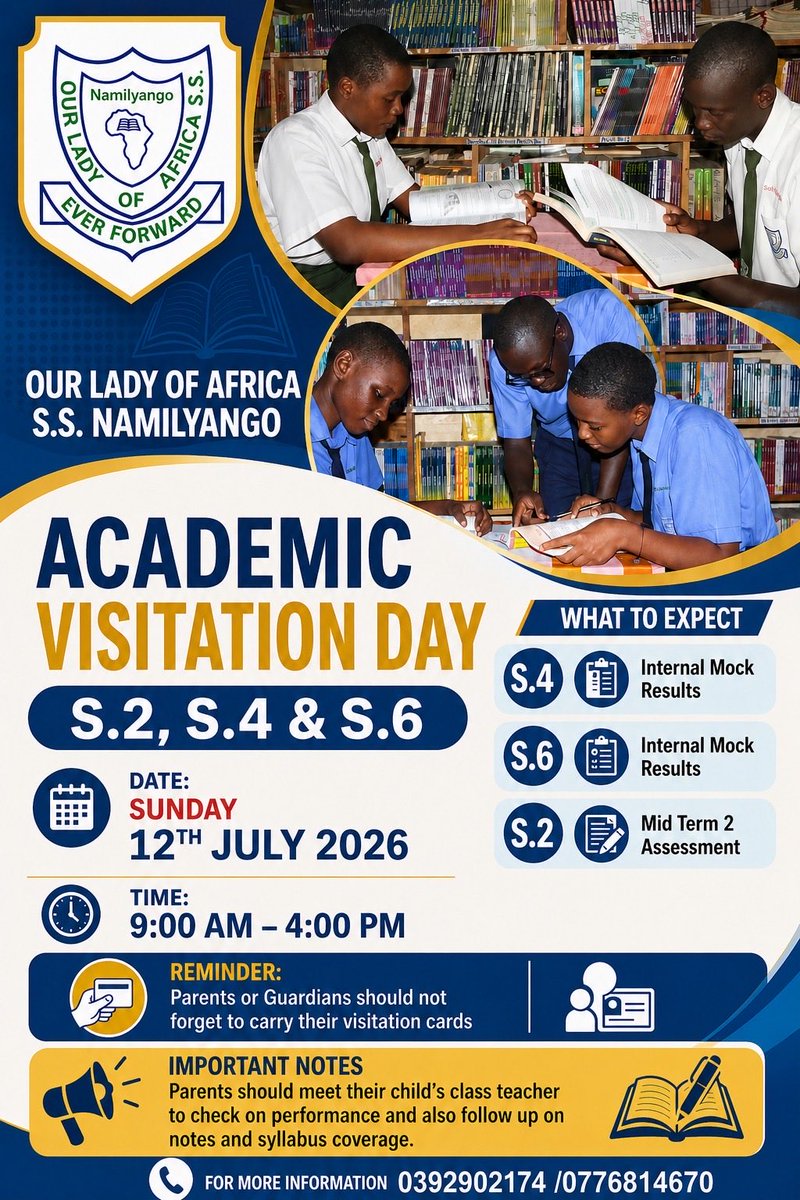 OLASchoolsUg's tweet photo. Accademic visitation Day #visitationday #Olan https://t.co/WyV8e4ksaS