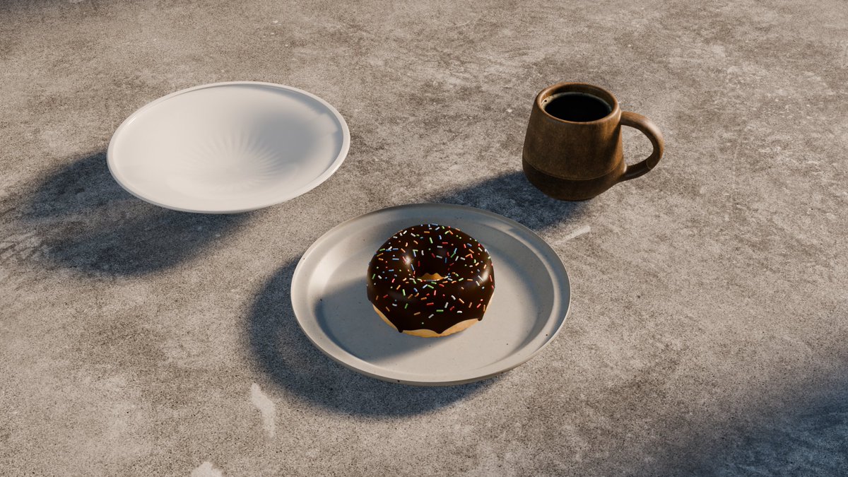 Bisnagoo's tweet photo. Donuts!!
#blender #b3d https://t.co/8wSVHkdswR