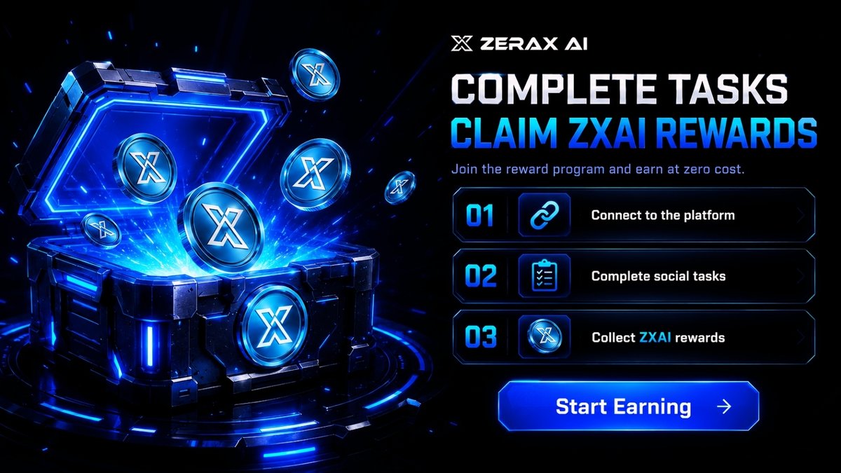 zerax_ai's tweet photo. 🚨 Don't just be a spectator in the crypto world, start earning today!

Do you want to join the #ZeraxAI ecosystem and earn rewards from a revolutionary AI project at zero cost? 🤖✨

The awaited moment is here, our reward program is live: Complete Tasks, Collect Rewards! 🏆

The process is very simple: 
1️⃣ Click the link and connect to the quest platform. 2️⃣ Complete simple social media and community tasks. 
3️⃣ Accumulate points and secure your $ZXAI token rewards! 🪂
💰 Remember, the reward pool is limited and depleting fast. The earliest participants always get the biggest share!
Start the Quests Now and Secure Your Spot 👇 
🔗https://t.co/xj236JLcg6

 #Airdrop #Bounty #Web3 #CryptoRewards #AI