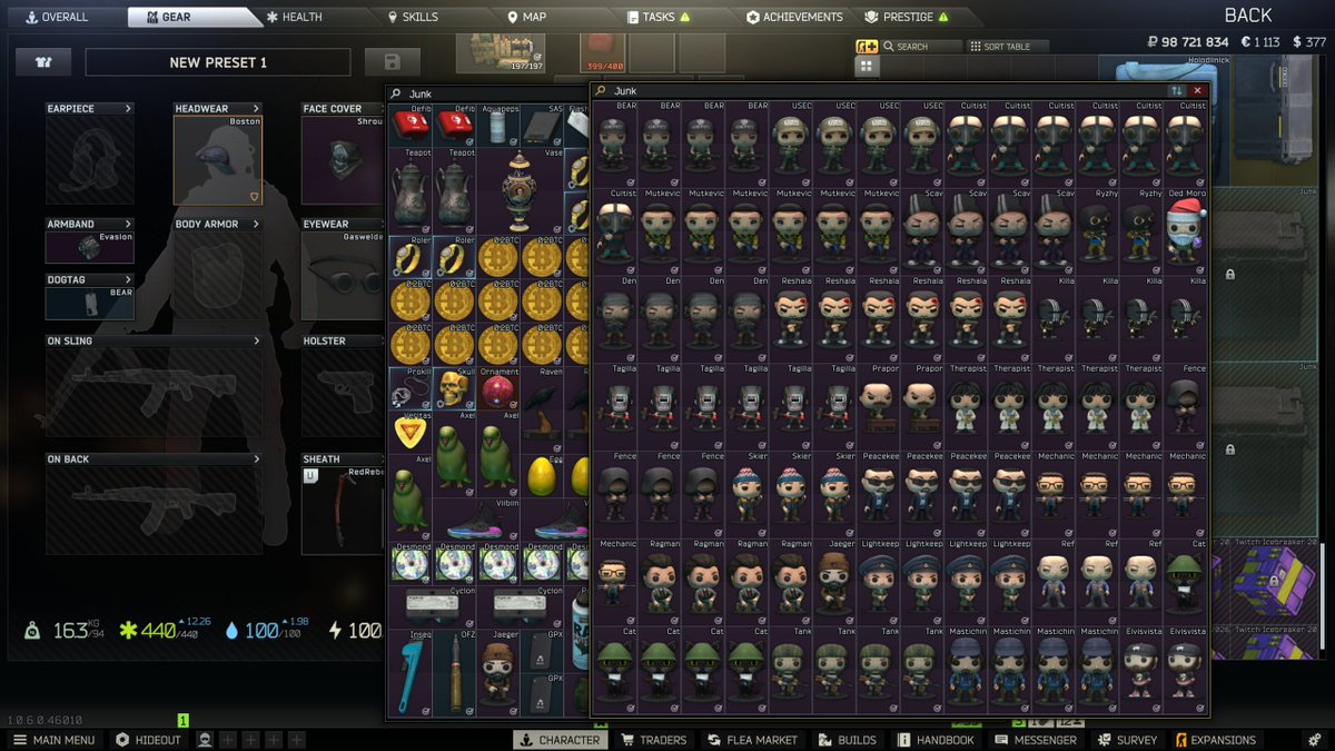 BackwardsCarrot's tweet photo. Who am i missing #escapefromtarkov @nikgeneburn https://t.co/0cMWEh6CRk