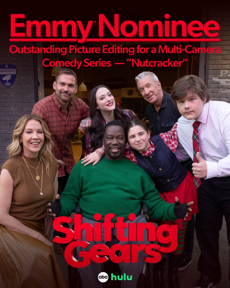 shifting_abc's tweet photo. Congratulations to #ShiftingGearsABC on the #Emmy Nomination for Outstanding Picture Editing For A Multi-Camera Comedy Series! https://t.co/JkXcAe47N7