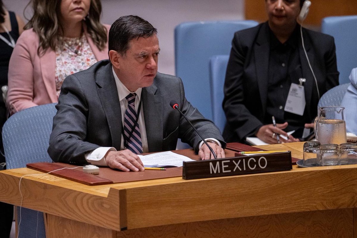 PTMunozledo's tweet photo. En el CSONU 🇺🇳,  🇲🇽 externó suma preocupación por la proliferación de conflictos armados cada vez más prolongados, así como por la creciente utilización de la violencia sexual como método de guerra, terror o represión, para alcanzar objetivos militares. https://t.co/idCRRYHYdy