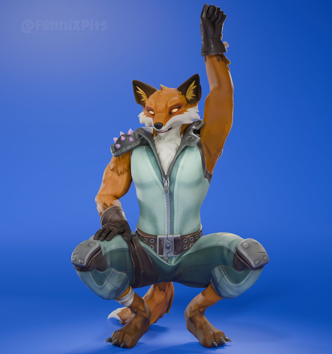 FennixPits's tweet photo. Drop it, Fennix!
Another fun pose I wanted to do

Model credit: Dollymolly323 https://t.co/6rb1dok8O9